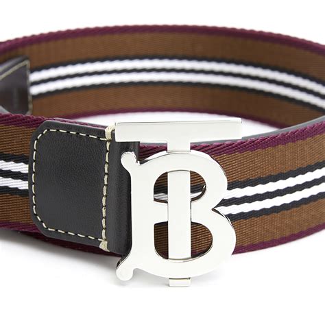 Thắt Lưng Burberry Monogram 'Stripe Webbed' 80629081.